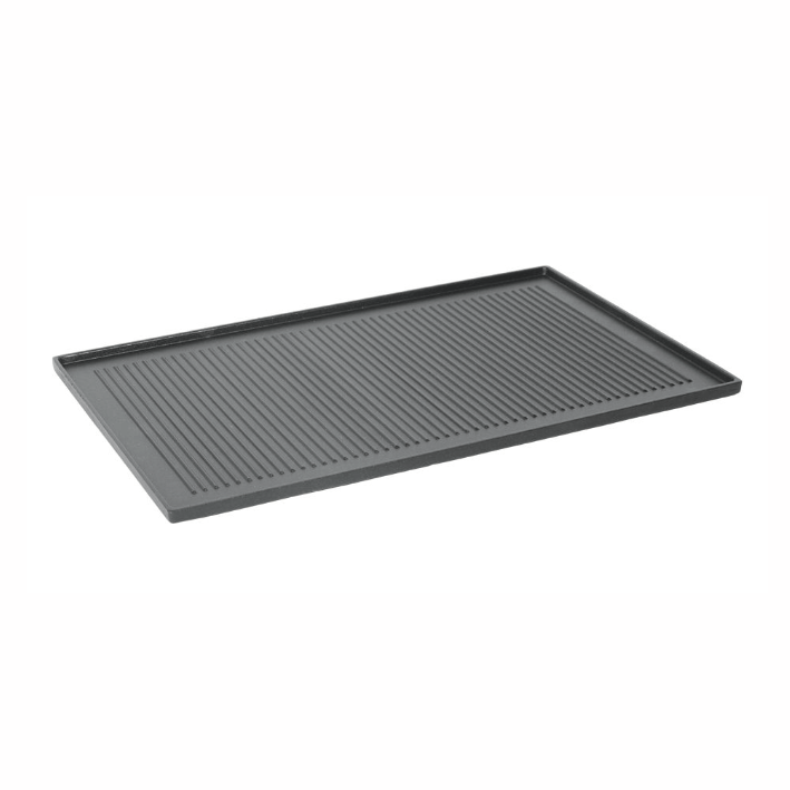 [15333G] AMT Gastronorm 1/1 Grill-Pizza Wendeplatte