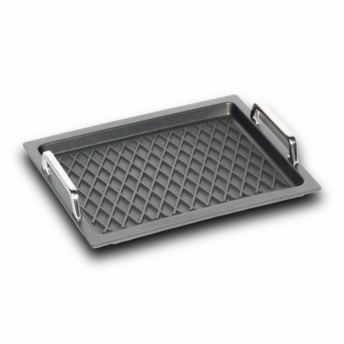 AMT Gastronorm 2/3 2,0 cm tief ,Griffe & BBQGrillb.