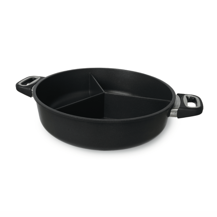 AMT Schmortopf 32/8 5,5 L, 3 Stege