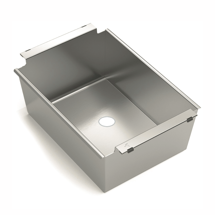[VQSP284F] ARTINOX Einsatz Becken mit Ablauf 68