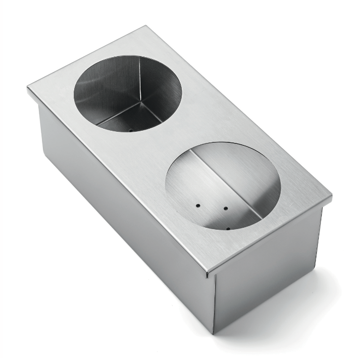 [VPP2HB] ARTINOX Kräuter Halterbecken 2H