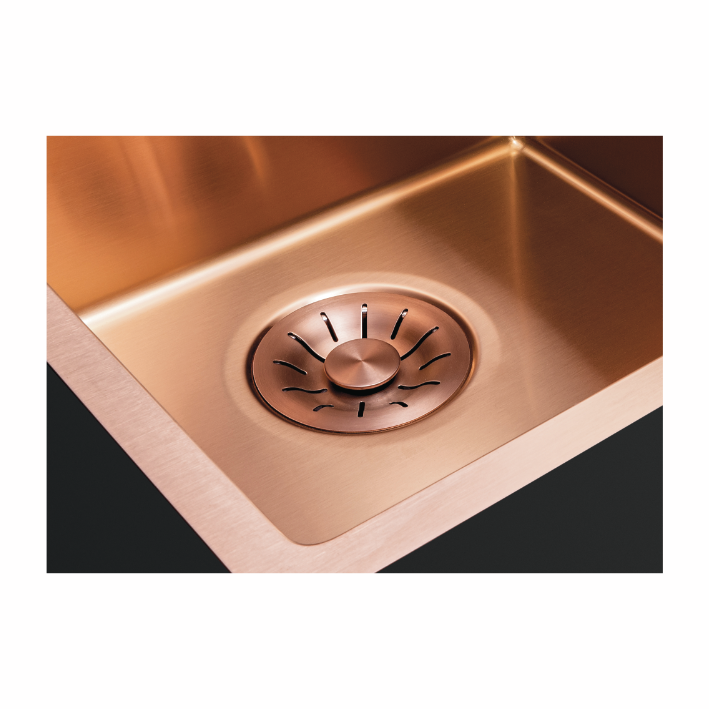 ARTINOX Abflusssysteme mit Druckknop Schwarz