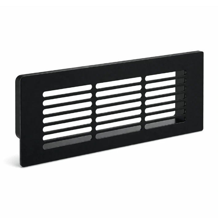 [7025_Schwarz] AVITANA QUADRO7025 Schwarz Lüftungsgitter 113