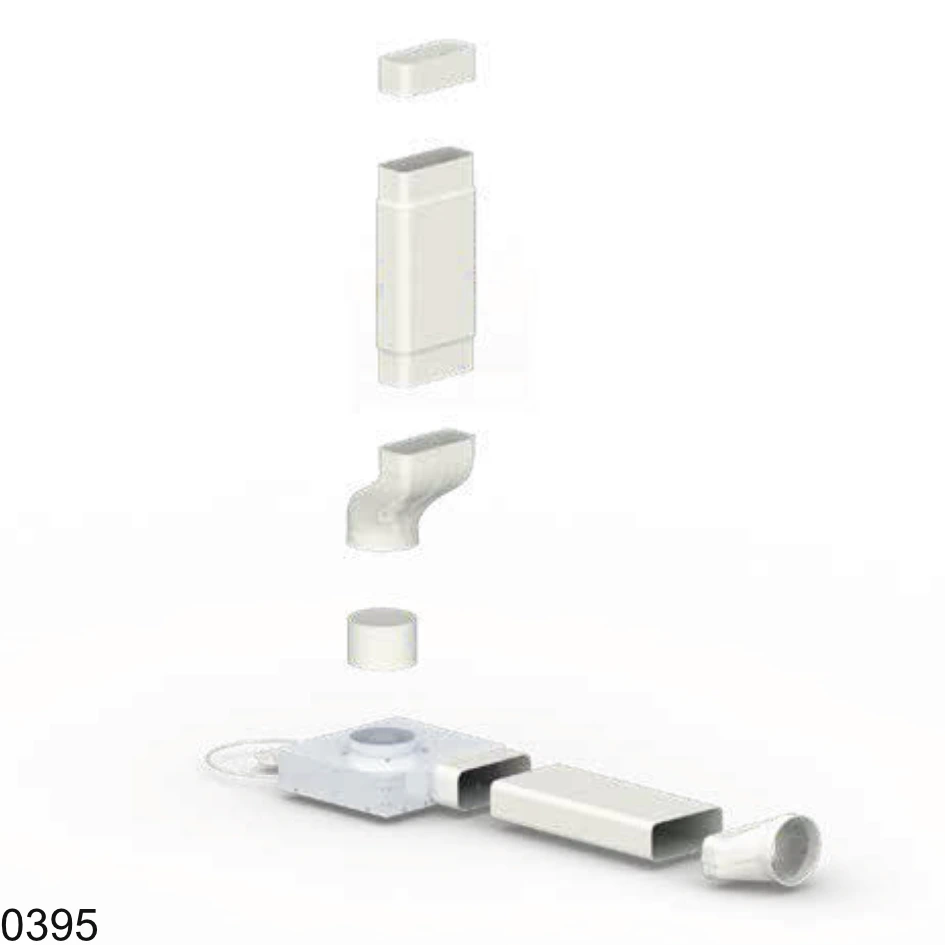 [950 000 0395] BENTHAUS Abluftset mit Motor Kristall