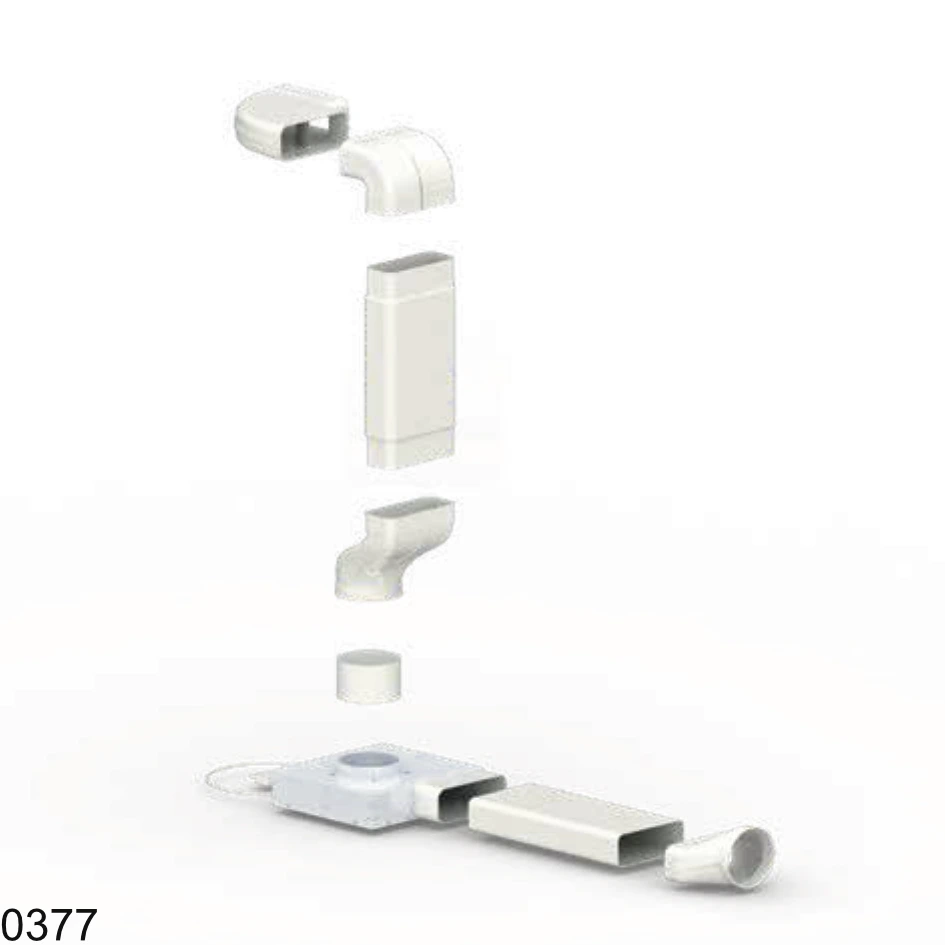 [950 000 0377] BENTHAUS Abluftset mit Motor Saphir