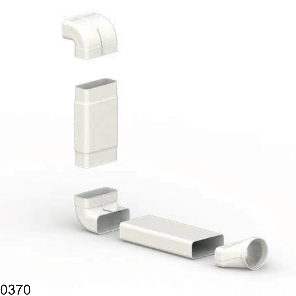 [950 000 0370] BENTHAUS Abluftset ohne Motor