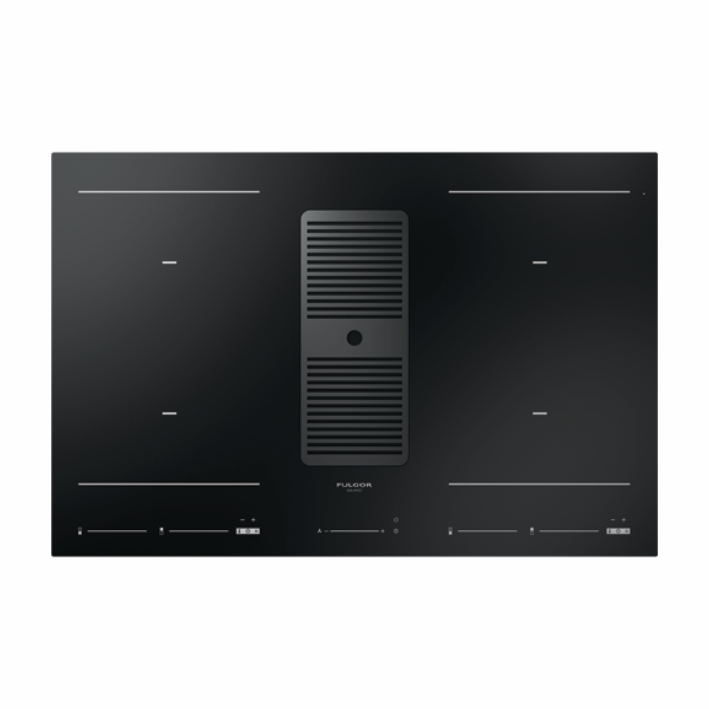 FULGOR FCLHD 8041 HID TS BK2 Induktionskochfeld Muldenlüfter 80