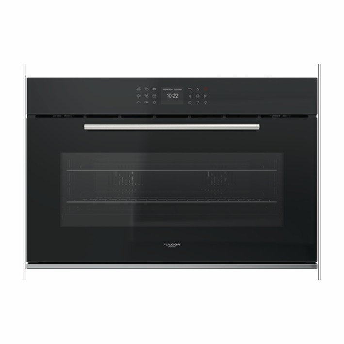 FULGOR Multifunktionsbackofen XXL90 - Schwarzes Glas