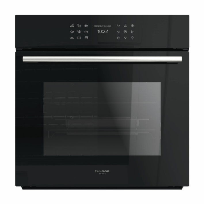 [FCSO 6023 TEM BK] FULGOR Atmos Plano Dampfgarer 60 - Schwarzes Glas