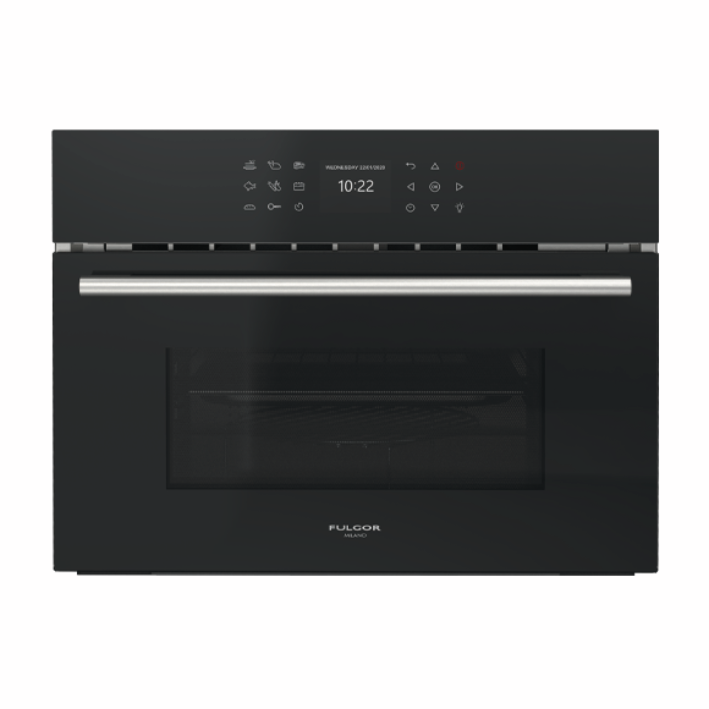 [FCMO 4510 TEM BK] FULGOR Kombi-Mikrowellen 45 - Schwarzes Glas