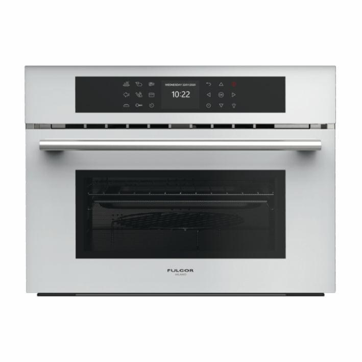 [FCMO 4510 TEM WH] FULGOR Kombi-Mikrowellen 45 - Weißes Glas