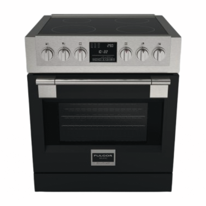 FULGOR Sofia Professional 30" Kochherd Freistehend Schwarz