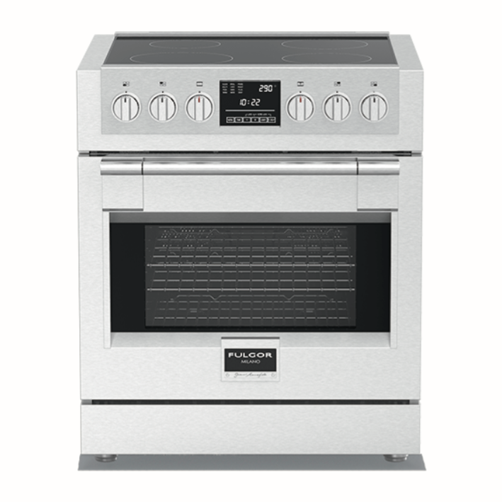 FULGOR Sofia Professional 30" Kochherd Freistehend Schwarz