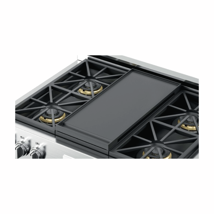 FULGOR Robuste 36"-Gusseisen-Grillplatte
