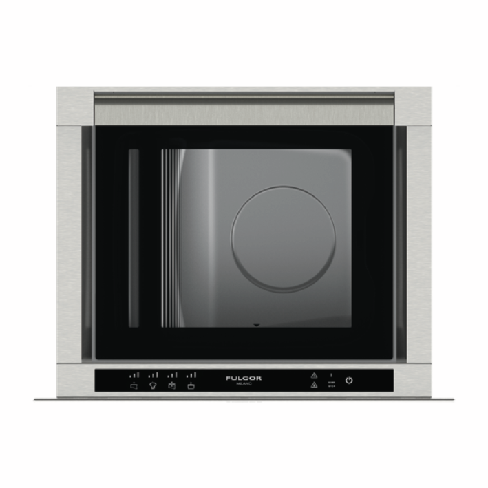 [FVSD 150 TC BK] FULGOR Vakuumversiegelungsschublade 15 Schwarzes Glas